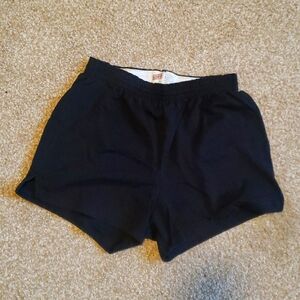 3/$15 Soffe Black Athletic Shorts with Elastic Waistband - Small